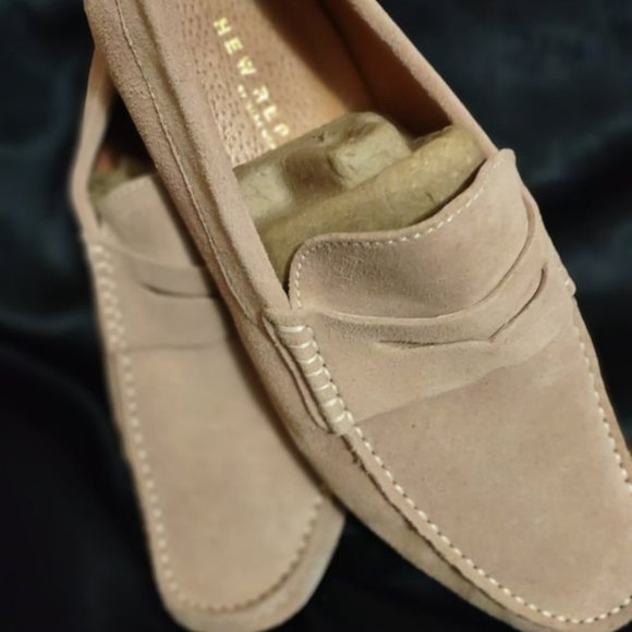 New Republic Mens Barclay Suede Driving Loafers, Dirty Buck, Size 8.5 - Picture 7 of 9